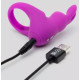 Заказать Фиолетовое эрекционное виброкольцо Happy Rabbit Cock Ring Kit