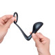 Заказать Черное эрекционное кольцо со стимулятором простаты Ringer Cock Ring   Plug