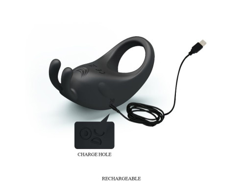 Заказать Чёрное эрекционное кольцо с вибрацией Rabbit Vibrator Заказать Чёрное эрекционное кольцо с вибрацией Rabbit Vibrator