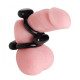 Заказать Двойное эрекционное кольцо Dual Stretch To Fit Cock and Ball Ring