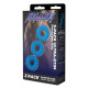 Заказать Комплект из трех голубых колец для эрекции 3-Pack Ultra-Stim Stretch Cock Rings