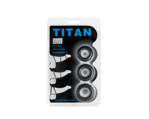 Заказать Набор Titan из 3 эрекционных колец, имитирующих автомобильные шины Заказать Набор Titan из 3 эрекционных колец, имитирующих автомобильные шины