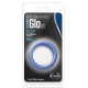Заказать Голубое люминесцентное кольцо Silicone Glo Cock Ring