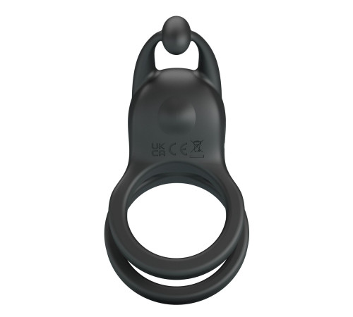 Черное перезаряжаемое виброкольцо Goodwin