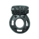 Заказать Черное эрекционное кольцо с вибрацией Rings Axle-pin