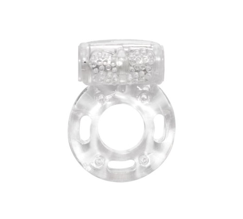 Прозрачное эрекционное кольцо с вибрацией Rings Axle-pin