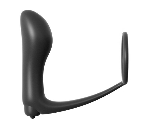Анальная пробка с вибрацией с эрекционным кольцом Ass-Gasm Cockring Vibrating Plug Анальная пробка с вибрацией с эрекционным кольцом Ass-Gasm Cockring Vibrating Plug