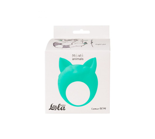 Зеленое эрекционное кольцо Lemur Remi