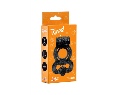 Заказать Чёрное эрекционное кольцо Rings Treadle с подхватом Заказать Чёрное эрекционное кольцо Rings Treadle с подхватом