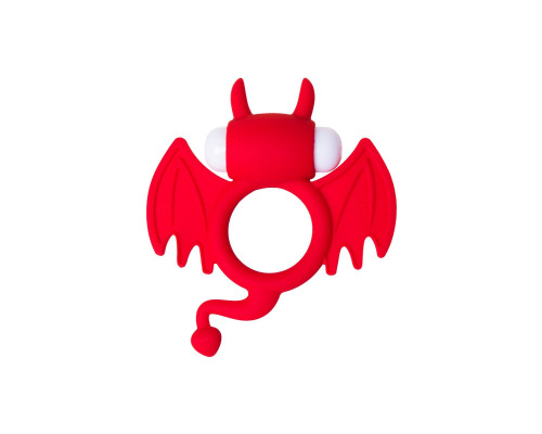 Красное эрекционное кольцо на пенис JOS COCKY DEVIL Красное эрекционное кольцо на пенис JOS COCKY DEVIL