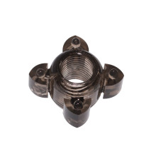 Чёрное эрекционное кольцо Rings Screw