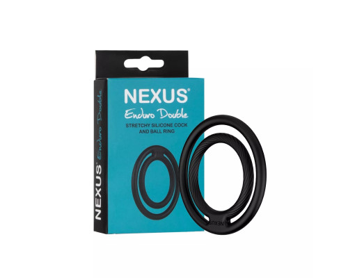 Заказать Черное двойное эрекционное кольцо Nexus Enduro Double Заказать Черное двойное эрекционное кольцо Nexus Enduro Double