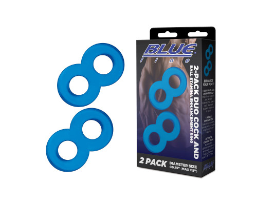 Заказать Комплект из 2 эрекционных колец-восьмерок 2-Pack Duo Cock And Ball Stamina Enhancement Ring Заказать Комплект из 2 эрекционных колец-восьмерок 2-Pack Duo Cock And Ball Stamina Enhancement Ring