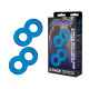 Заказать Комплект из 2 эрекционных колец-восьмерок 2-Pack Duo Cock And Ball Stamina Enhancement Ring