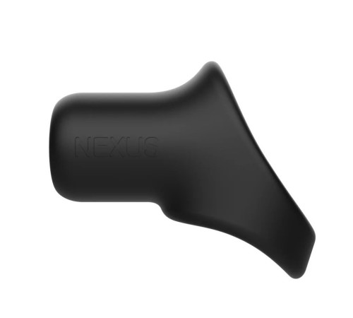 Черное эрекционное кольцо-слинг Nexus Rise