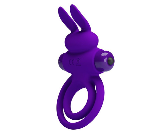 Фиолетовое эрекционное кольцо с вибростимуляцией клитора Vibrant Penis Ring III Фиолетовое эрекционное кольцо с вибростимуляцией клитора Vibrant Penis Ring III
