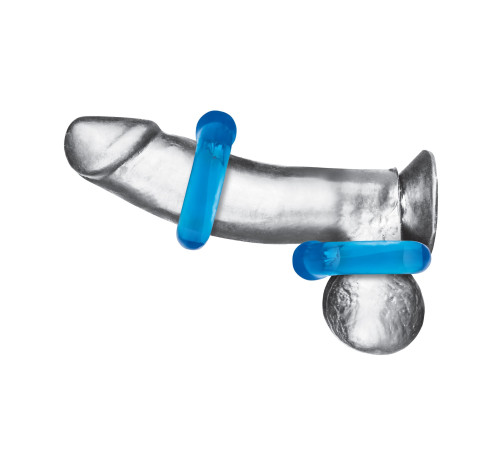 Комплект из двух колец для пениса 2-Pack Ultra-Stretch Stamina Endurance Ring