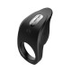 Заказать Черное эрекционное виброкольцо Vibro Lust Ring
