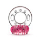 Заказать Розовое эрекционное виброкольцо Arouser Vibrating C-Ring