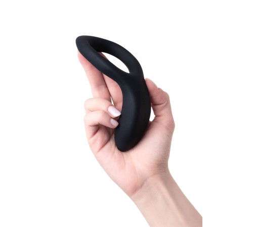 Черное эрекционное кольцо Lovense Diamo