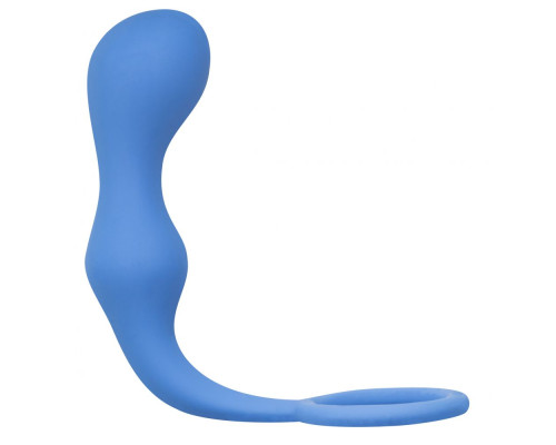Заказать Синее эрекционное кольцо с анальной пробкой Double Pleasure Anal Plug Заказать Синее эрекционное кольцо с анальной пробкой Double Pleasure Anal Plug