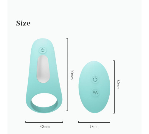Кольцо на пенис с вибрацией и дистанционном управлении Vibrating Cock Ring