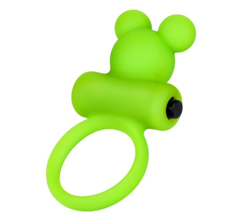 Зеленое виброкольцо на пенис A-Toys