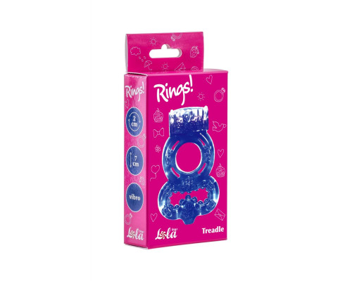 Заказать Фиолетовое эрекционное кольцо Rings Treadle с подхватом