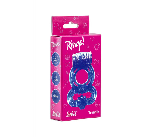 Фиолетовое эрекционное кольцо Rings Treadle с подхватом Фиолетовое эрекционное кольцо Rings Treadle с подхватом