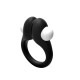 Заказать Черное эрекционное кольцо Zippy Vibrating Ring With Bullet