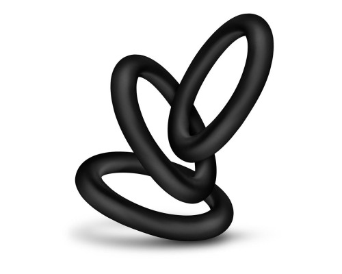 Заказать Набор из 3 черных эрекционных колец Black Small Penis Rings Заказать Набор из 3 черных эрекционных колец Black Small Penis Rings