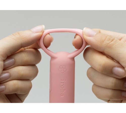 Коралловое эрекционное кольцо Iroha SVR Coral Pink Коралловое эрекционное кольцо Iroha SVR Coral Pink