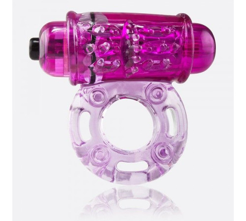 Фиолетовое эрекционное виброкольцо OWOW PURPLE Фиолетовое эрекционное виброкольцо OWOW PURPLE