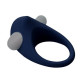 Заказать Гладкое синее эрекционное виброкольцо STIMU RING