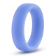 Заказать Голубое люминесцентное кольцо Silicone Glo Cock Ring