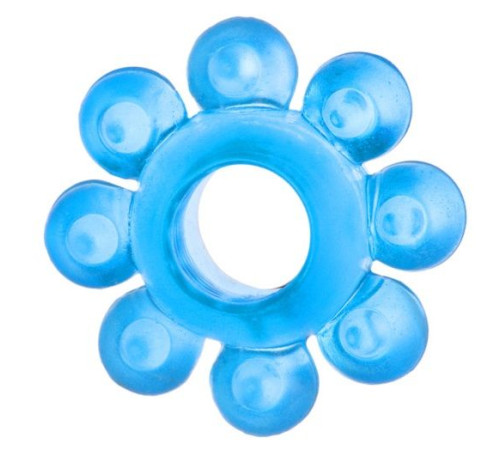 Голубая гелевая насадка-цветок