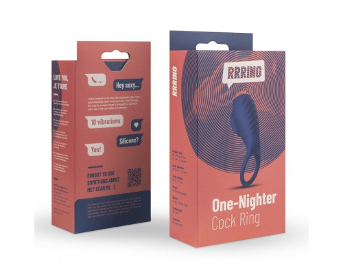 Заказать Синее эрекционное кольцо RRRING One Nighter Cock Ring Заказать Синее эрекционное кольцо RRRING One Nighter Cock Ring