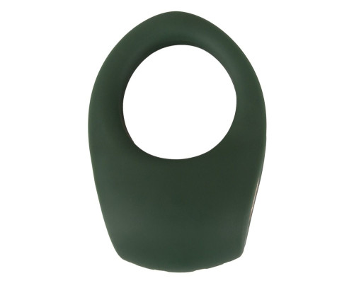 Заказать Зеленое эрекционное виброкольцо Luxurious Vibro Cock Ring