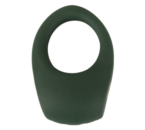 Зеленое эрекционное виброкольцо Luxurious Vibro Cock Ring Зеленое эрекционное виброкольцо Luxurious Vibro Cock Ring