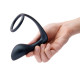 Заказать Черное эрекционное кольцо со стимулятором простаты Ringer Cock Ring   Plug