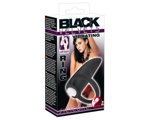 Заказать Чёрный вибратор на пальчик или пенис BLACK VELVETS Заказать Чёрный вибратор на пальчик или пенис BLACK VELVETS