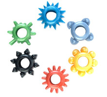 Набор из 6 разноцветных эрекционных колец