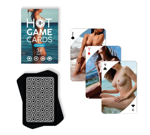 Игральные карты Hot Game Cards «Пляж»