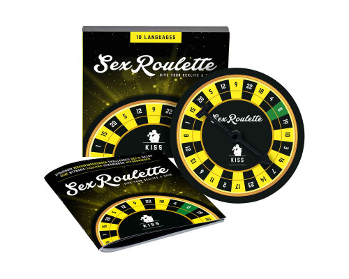 Заказать Настольная игра-рулетка Sex Roulette Kiss