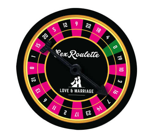 Настольная игра-рулетка Sex Roulette Love Marriage Настольная игра-рулетка Sex Roulette Love Marriage