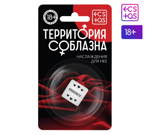 Неоновый кубик «Территория соблазна. Наслаждение для неё» Неоновый кубик «Территория соблазна. Наслаждение для неё»