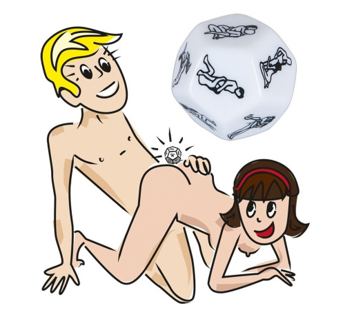 Кубик для любовных игр с эротическими картинками