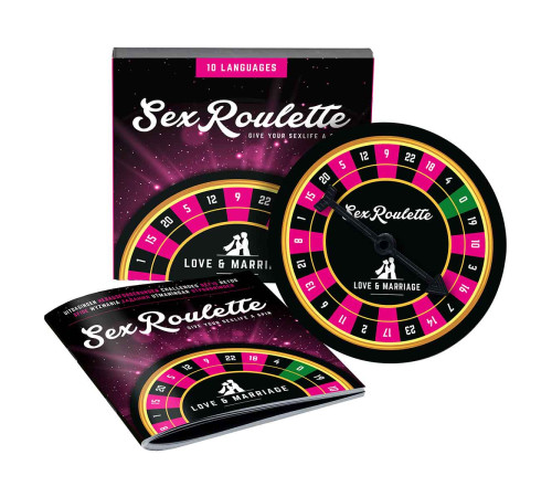 Настольная игра-рулетка Sex Roulette Love Marriage Настольная игра-рулетка Sex Roulette Love Marriage