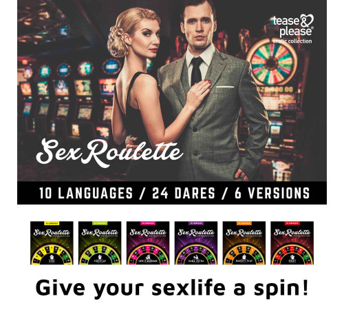 Настольная игра-рулетка Sex Roulette Foreplay Настольная игра-рулетка Sex Roulette Foreplay