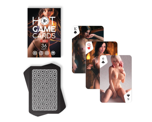 Заказать Игральные карты Hot Game Cards «3D»